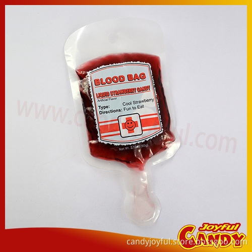 Sweet blood syrup candy